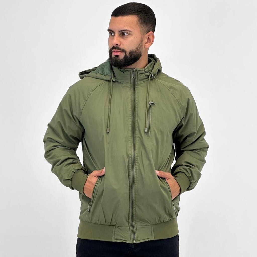 Jaqueta Sea Surf Tecido com Capuz Masculina