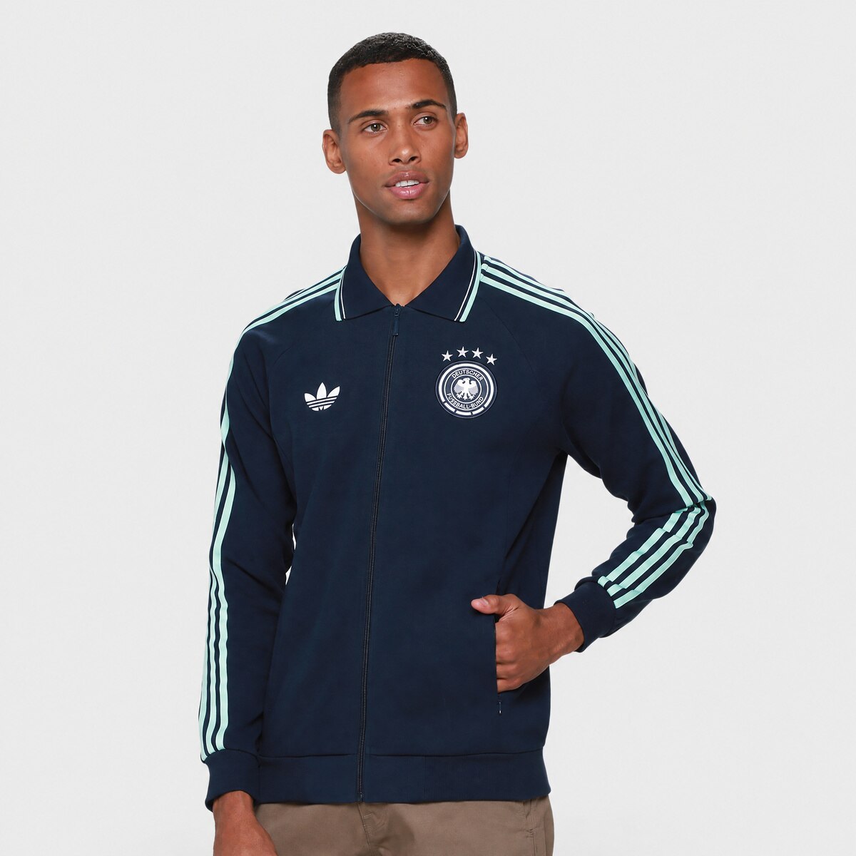 Jaqueta Seleção Alemanha Away 2026 Hino Adidas Originals Masculina - 2