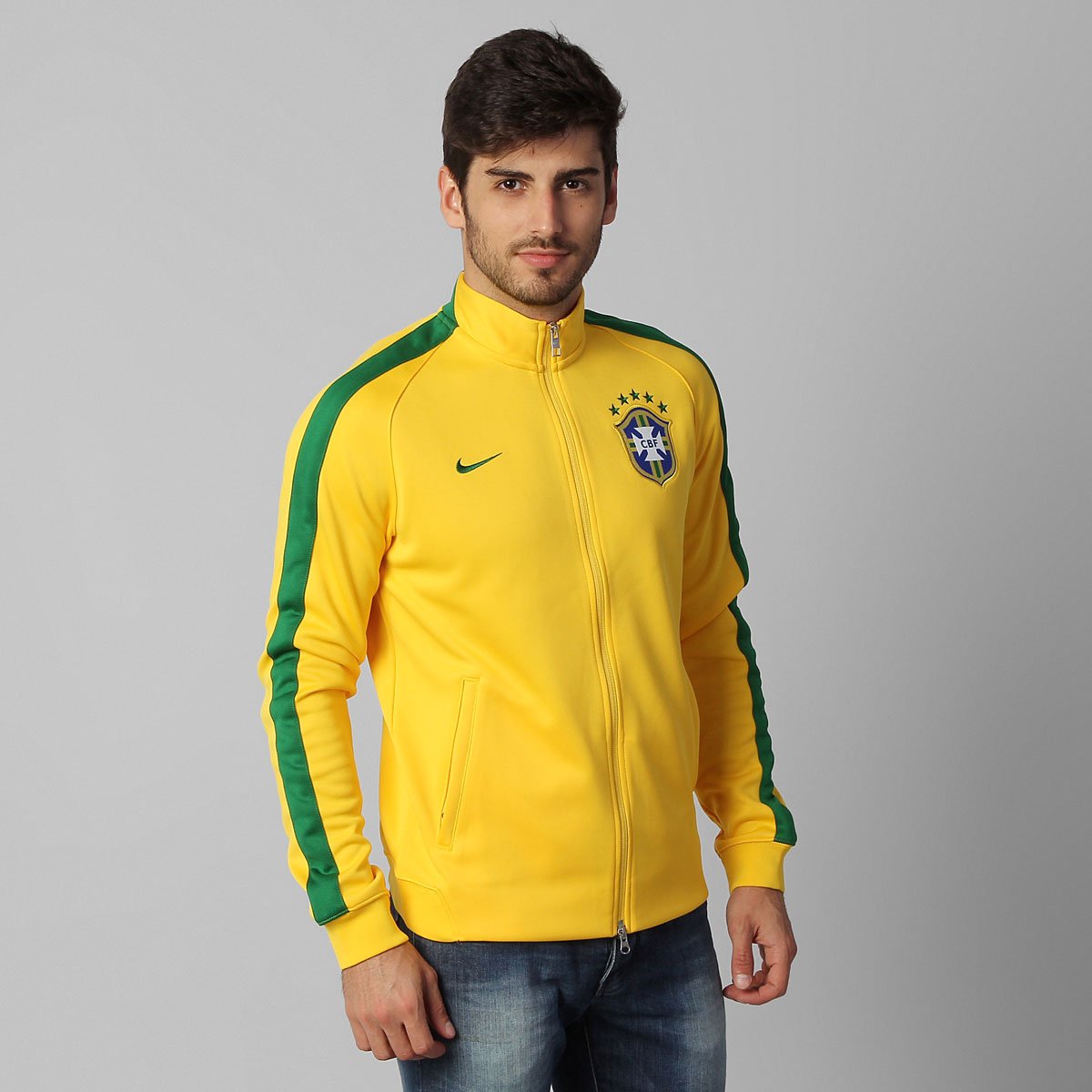 Jaqueta Seleção Brasil Nike Track Masculina - Main Image