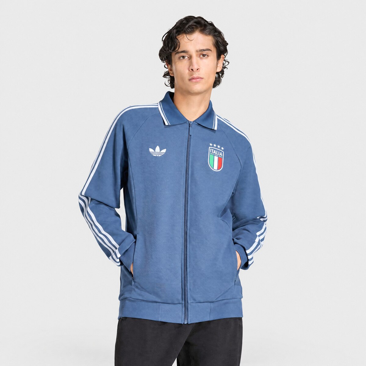 Jaqueta Seleção Italia Away 2026 Hino Adidas Originals Masculina - 2