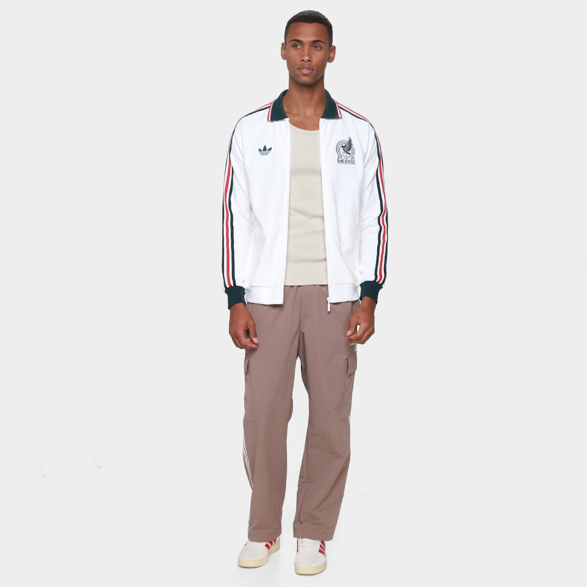 Jaqueta Seleção México Away 2026 Hino Adidas Originals Masculina - 6
