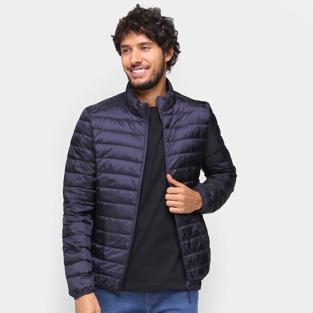 Jaqueta SeV Puffer Básica Com Capuz Masculina - Marinho é ruim? Jaqueta SeV Puffer Básica Com Capuz Masculina - Marinho é boa?