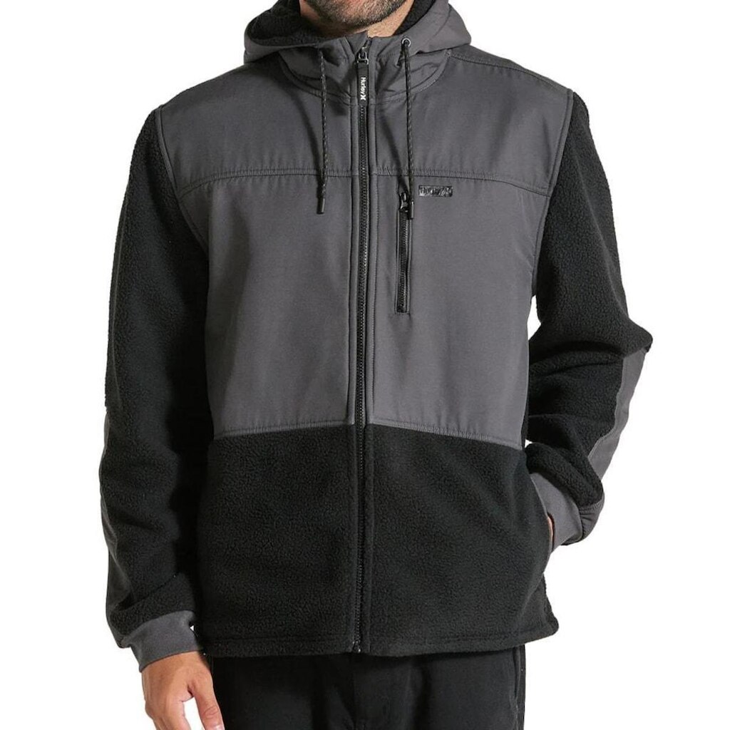 Jaqueta Sherpa Hurley Timberland Burrito Preta