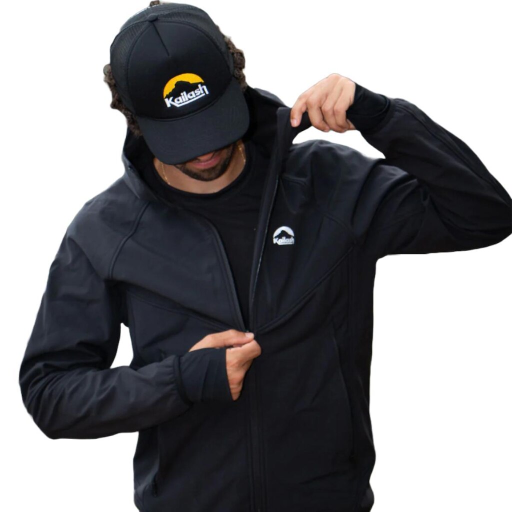 Jaqueta Softshell Aspen Kailash - com Capuz  - Masculina