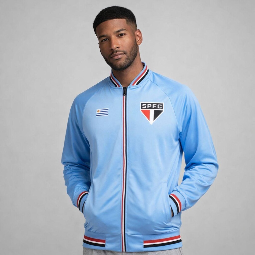 Jaqueta SPR Sports Trilobal Uruguaios SPFC Masculino