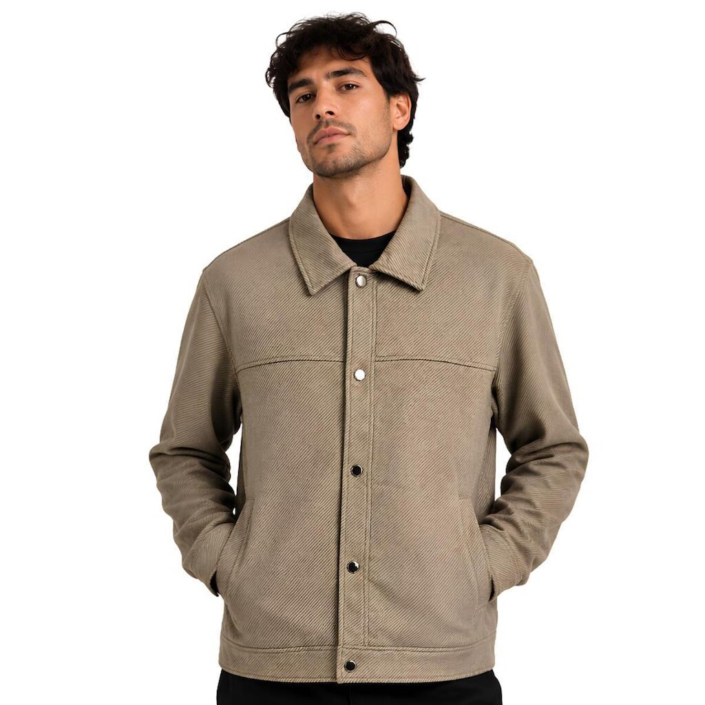 JAQUETA SUEDE BROKEN RULES MASCULINO REF: BRO510100