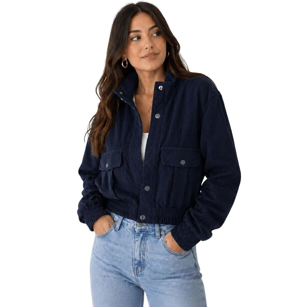 JAQUETA SUEDE FACINELLI FEMININO REF: FAC690178