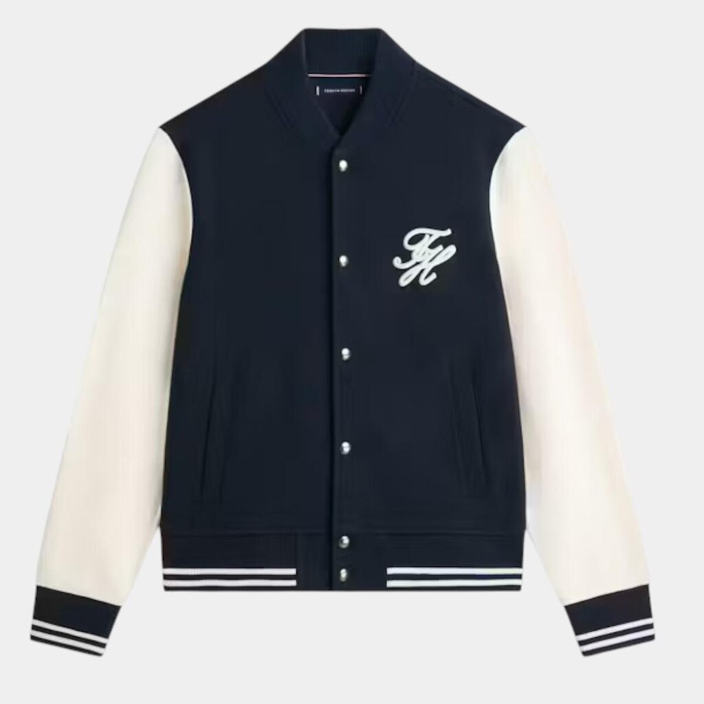Jaqueta Tommy Hilfiger Colourblock Script Masculina