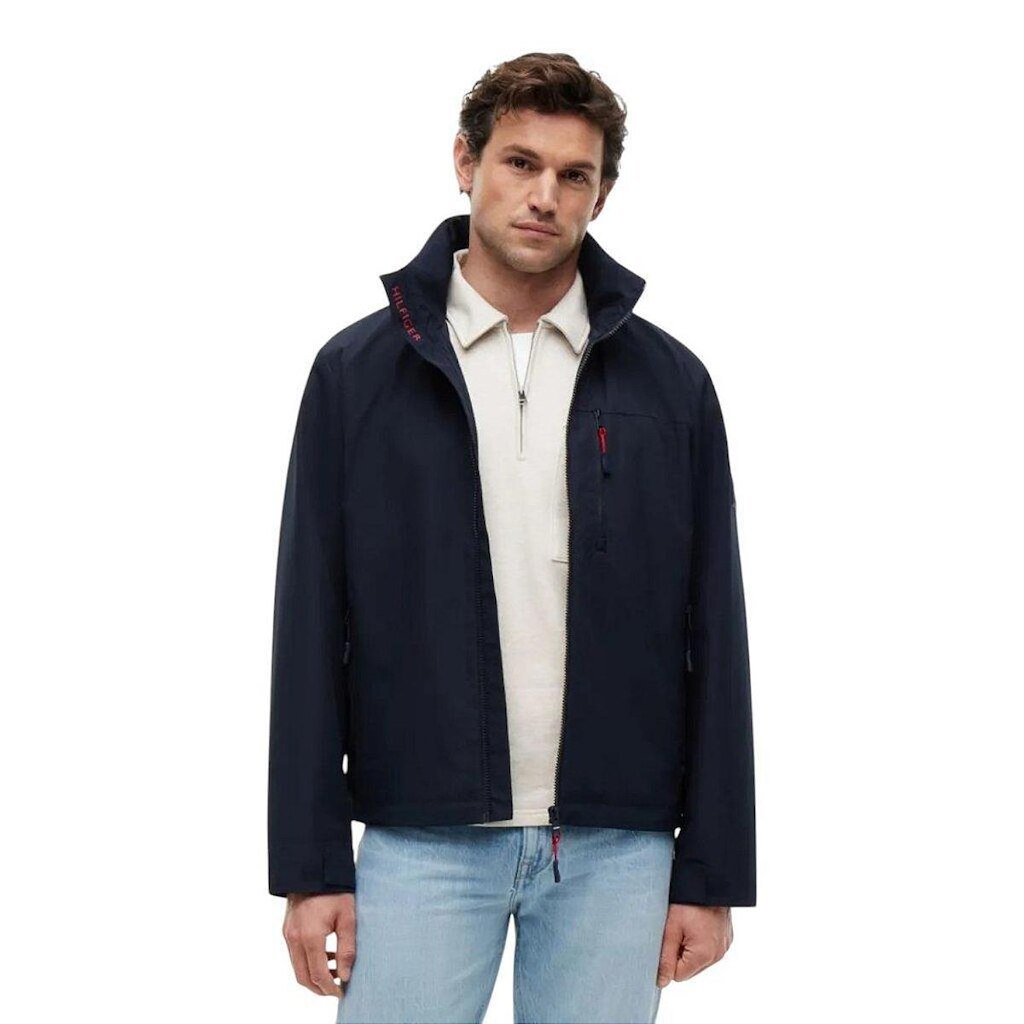 Jaqueta Tommy Hilfiger Crew Marinho Masculino