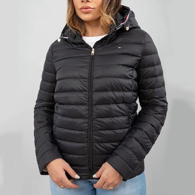 Jaqueta Tommy Hilfiger Feminina - Preto | Netshoes