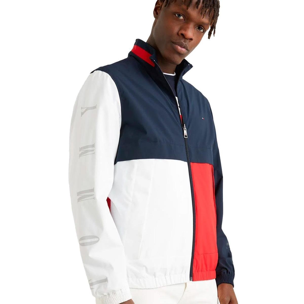 Jaqueta Tommy Hilfiger Masculina Windbreaker Reversible Sail Ivy