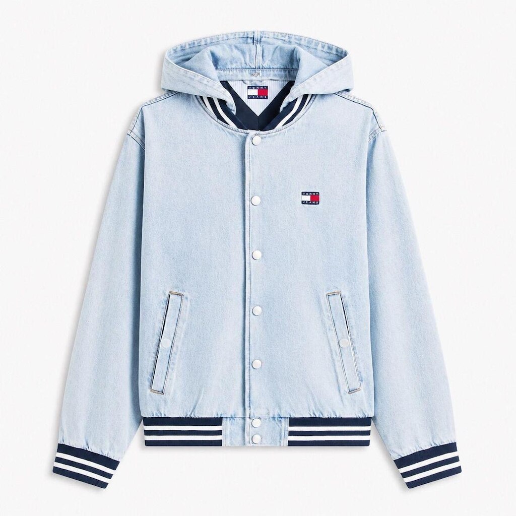 Jaqueta Tommy Jeans Denim Hooded Bomber