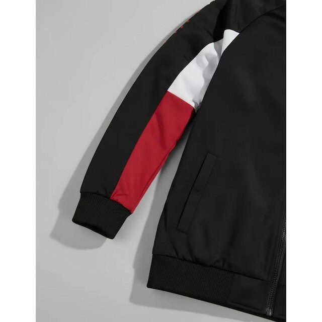 JAQUETA TRILOBAL MASCULINA CHICAGO BULLS PRETA