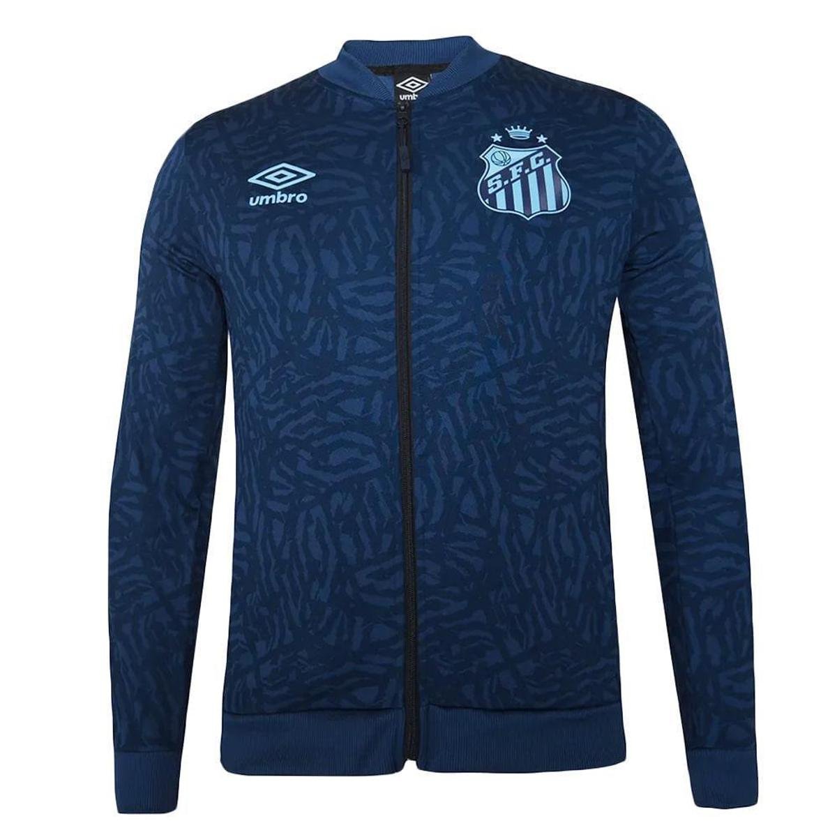 JAQUETA UMBRO SANTOS HINO 2024 MASCULINA - MARINHO P Menor preço em JAQUETA UMBRO SANTOS HINO 2024 MASCULINA - MARINHO P