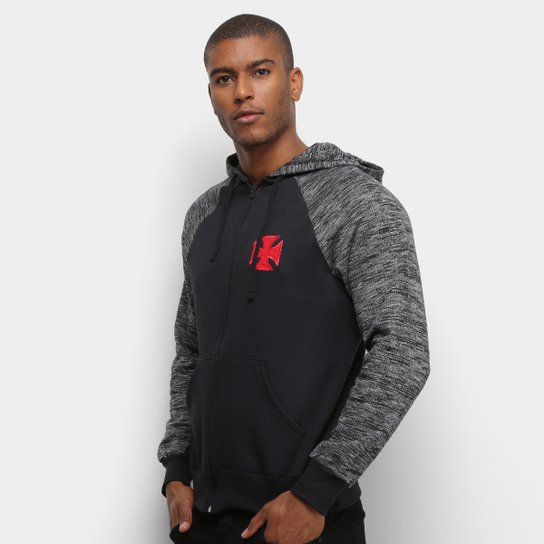 Jaqueta Vasco da Gama Kin Flame Masculina - Chumbo+Preto é ruim? Jaqueta Vasco da Gama Kin Flame Masculina - Chumbo+Preto é boa?