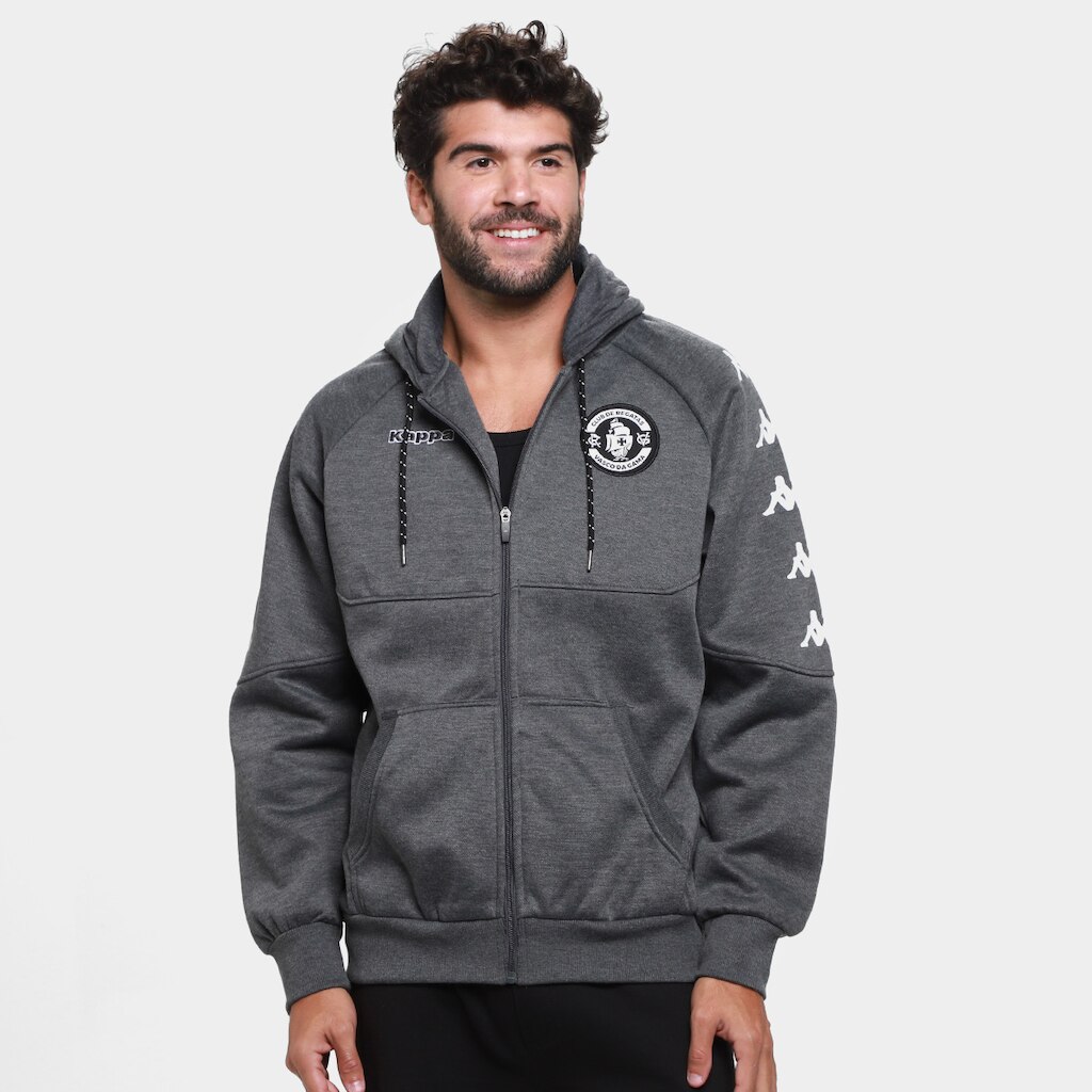 Jaqueta Vasco Kappa Moletom Masculina