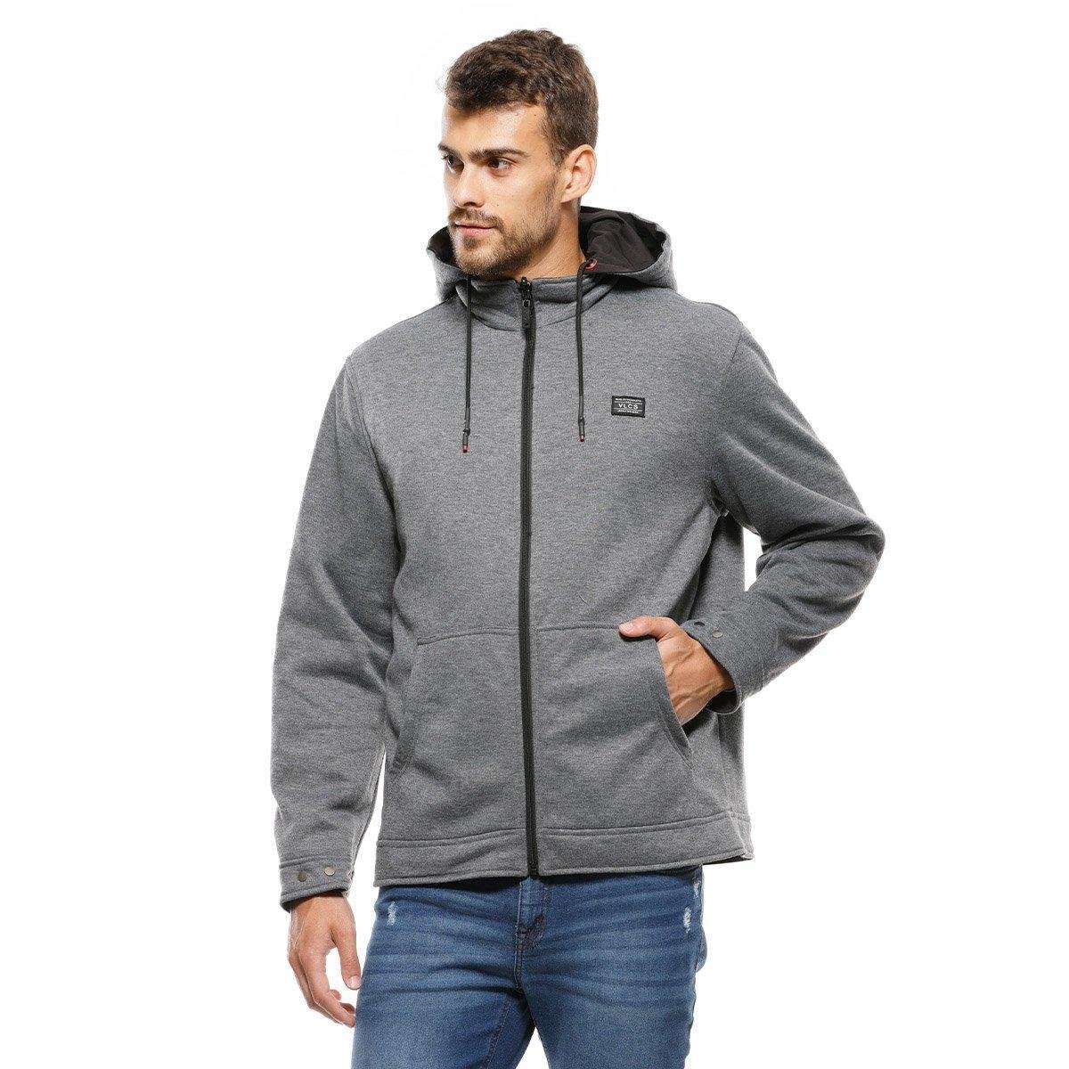 Jaqueta VLCS Division Dupla Face Masculina Preto Netshoes