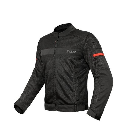Jaqueta X11 Frio Inverno Super Air Ventilada Com Protetor Bolso Refletiva - Preto Menor preço em Jaqueta X11 Frio Inverno Super Air Ventilada Com Protetor Bolso Refletiva - Preto