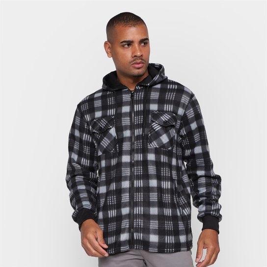 Jaqueta Xadrez Giorgio Bianco Forro Pelúcia Flanelada Masculina - Xadrez Menor preço em Jaqueta Xadrez Giorgio Bianco Forro Pelúcia Flanelada Masculina - Xadrez