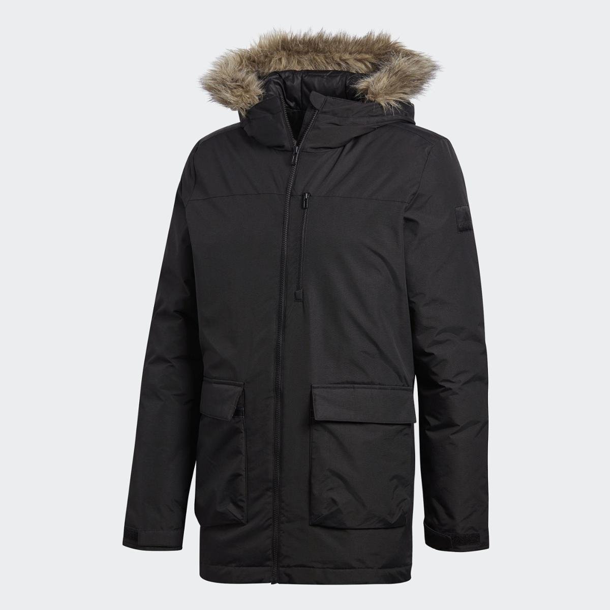 Jaqueta Xploric Parka Adidas Masculino - Preto | Netshoes