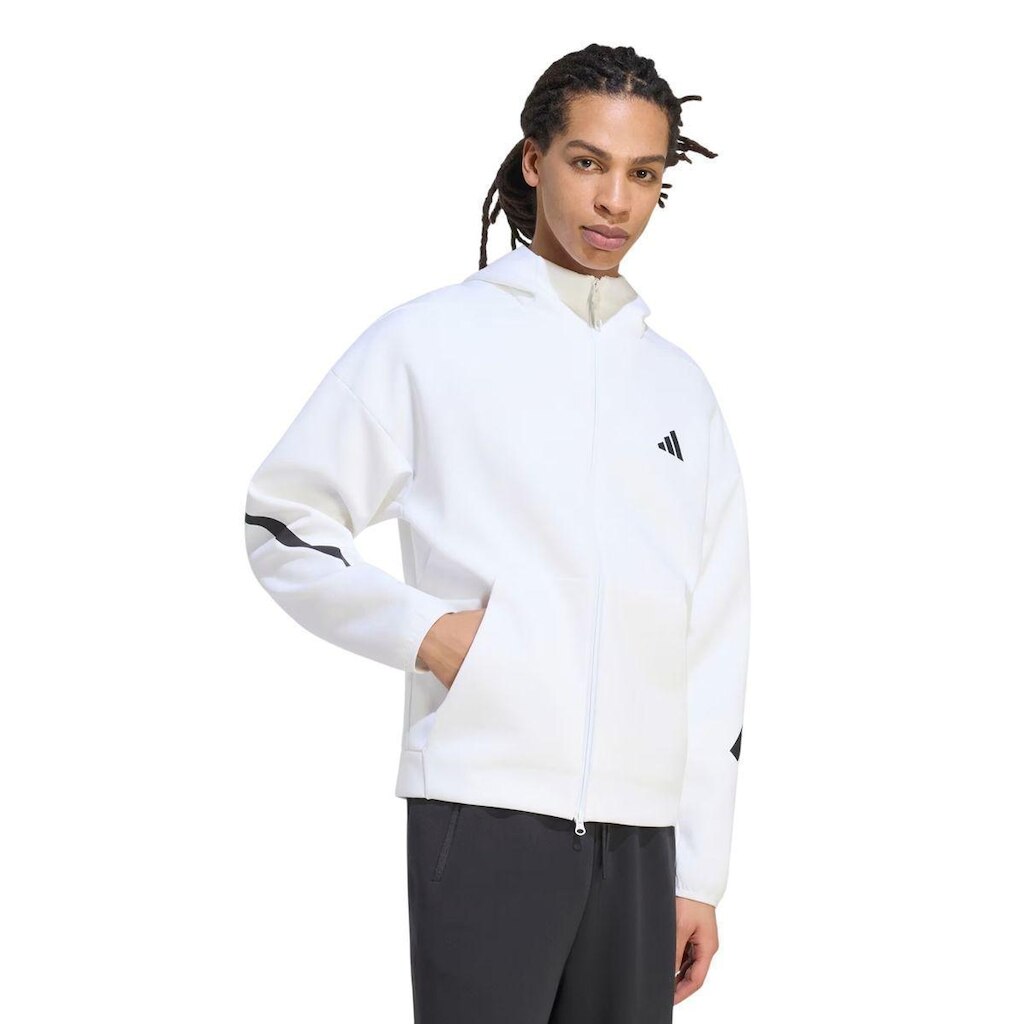 JAQUETA ZNE KF6439 - BRANCO/PRETO 2GG