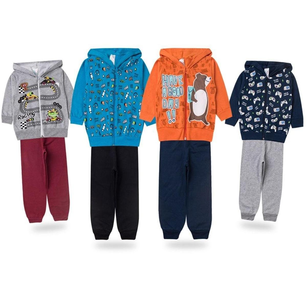 boys moletom com capuz pattern