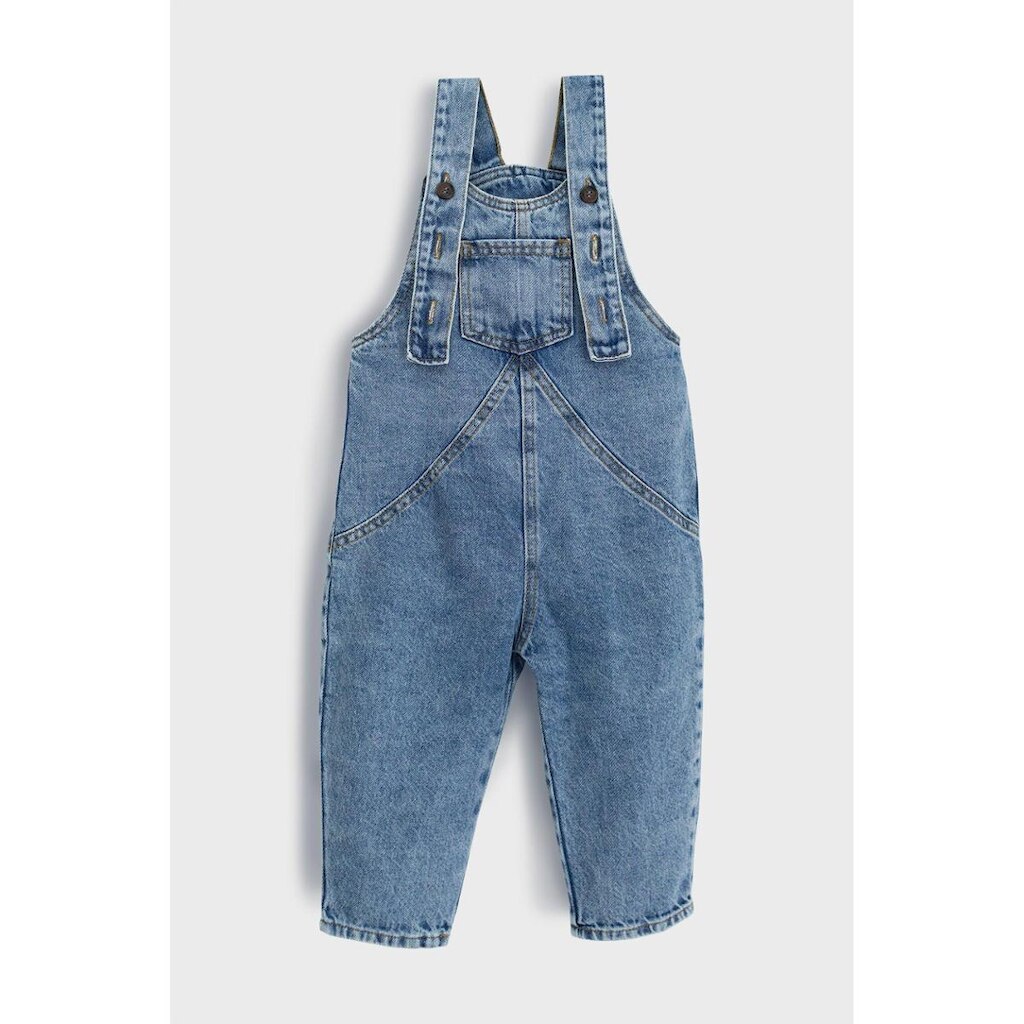 Jardineira Infantil Jeans  Oversized