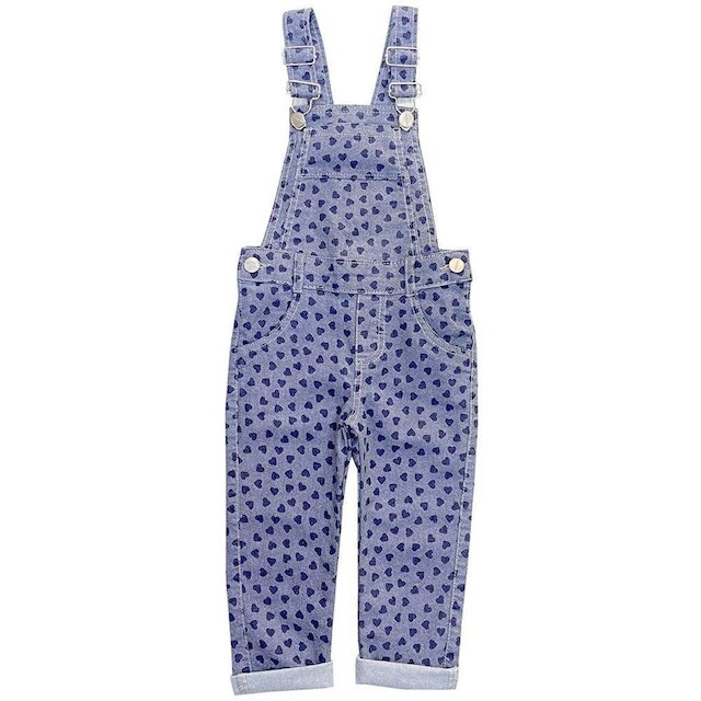 Jardineira Infantil Look Jeans Longa Jeans - UNICA - 02 - Azul Menor preço em Jardineira Infantil Look Jeans Longa Jeans - UNICA - 02 - Azul