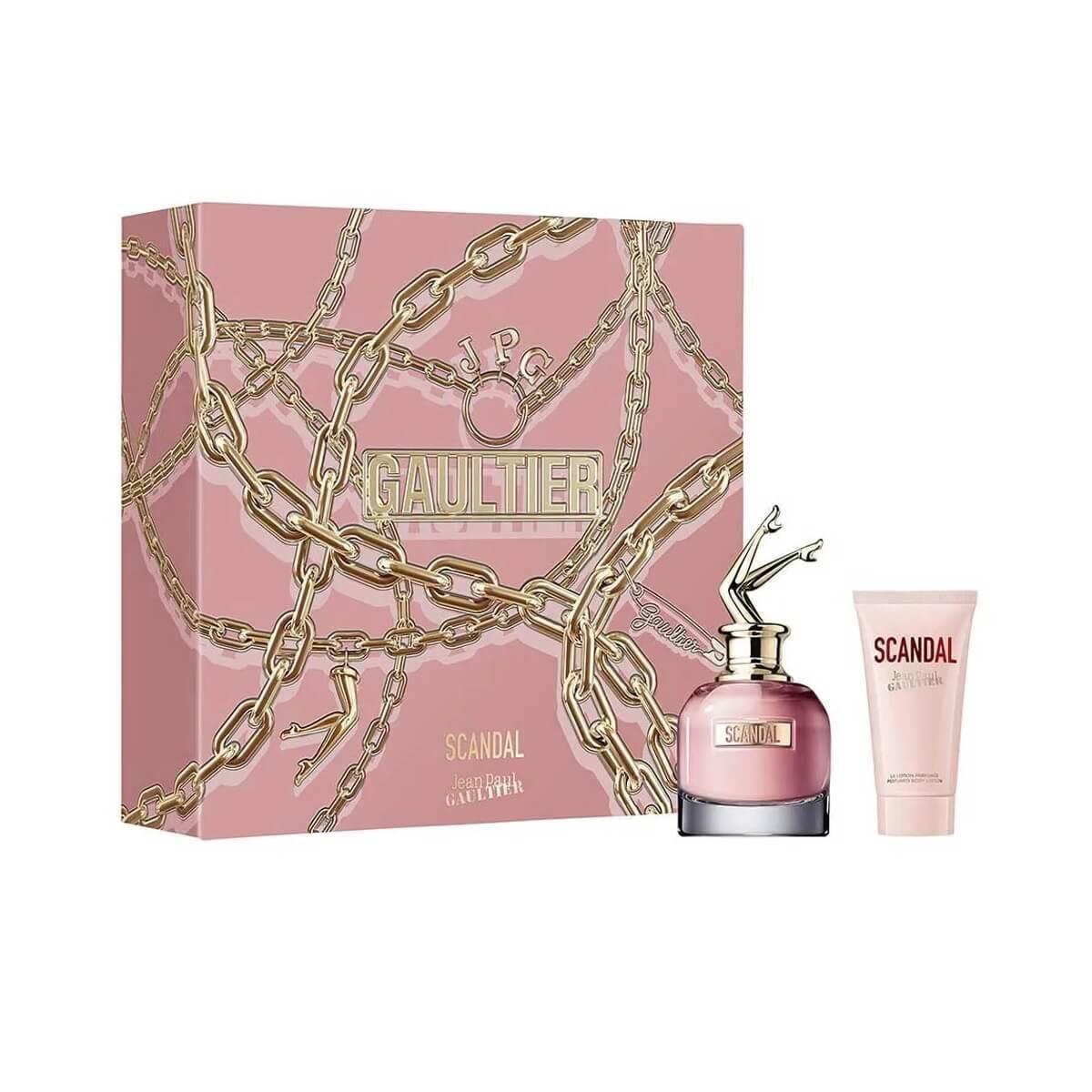 Jean Paul Gaultier Scandal 80ml Kit EDP Creme corporal 75ml - Incolor ...