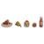 Jibbitz™ comida pack 5  unico - Branco
