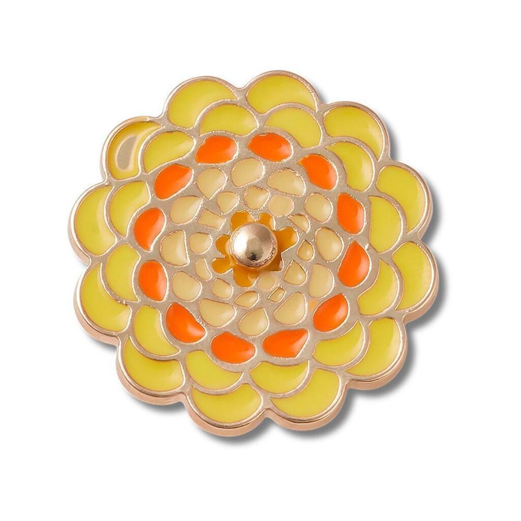 Jibbitz™ Flor Amarela Giratória Único