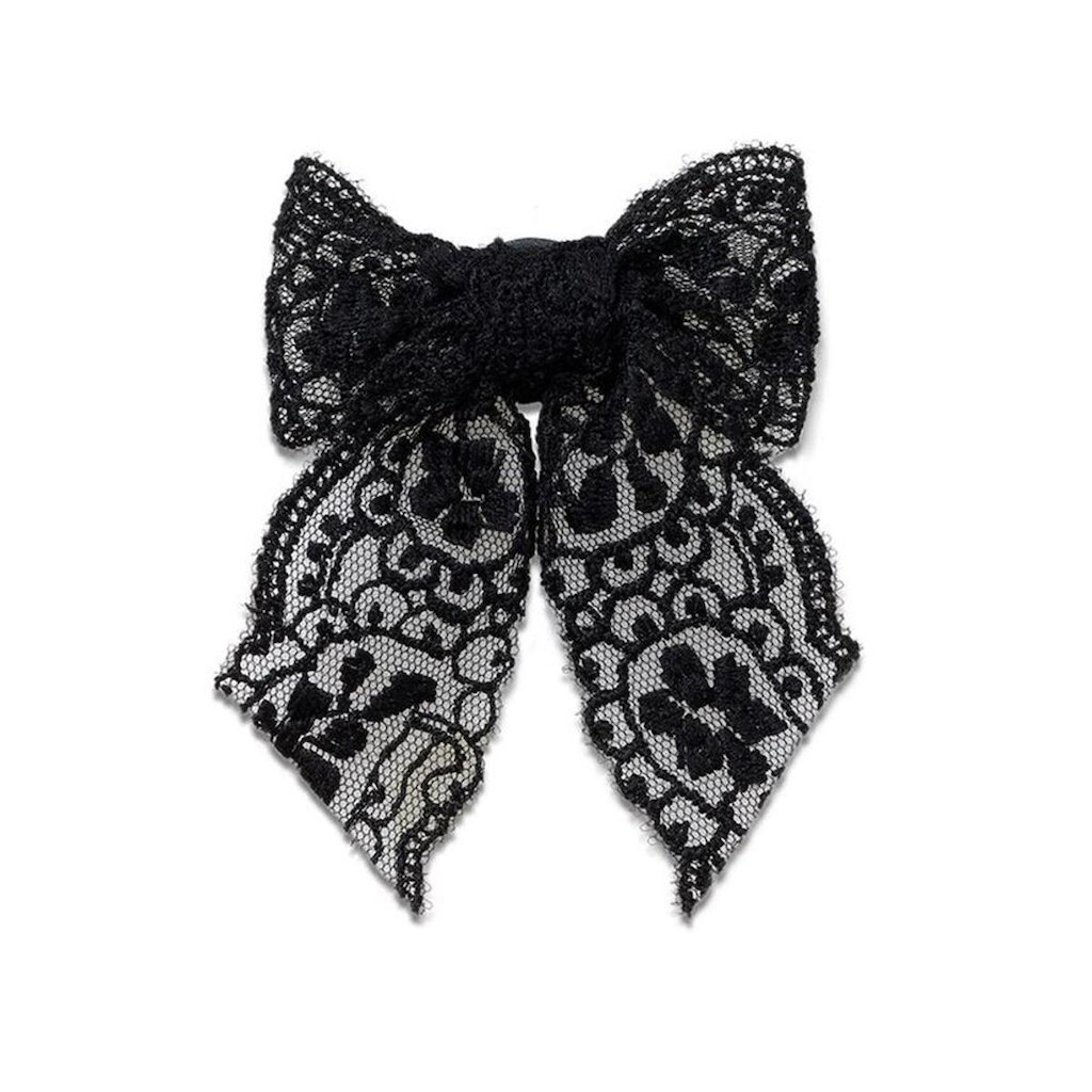 Jibbitz™ Laço de Renda Preto Único