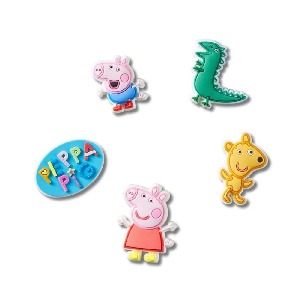 Jibbitz™ Personagens Peppa Pig Pack com 5 Peças Único