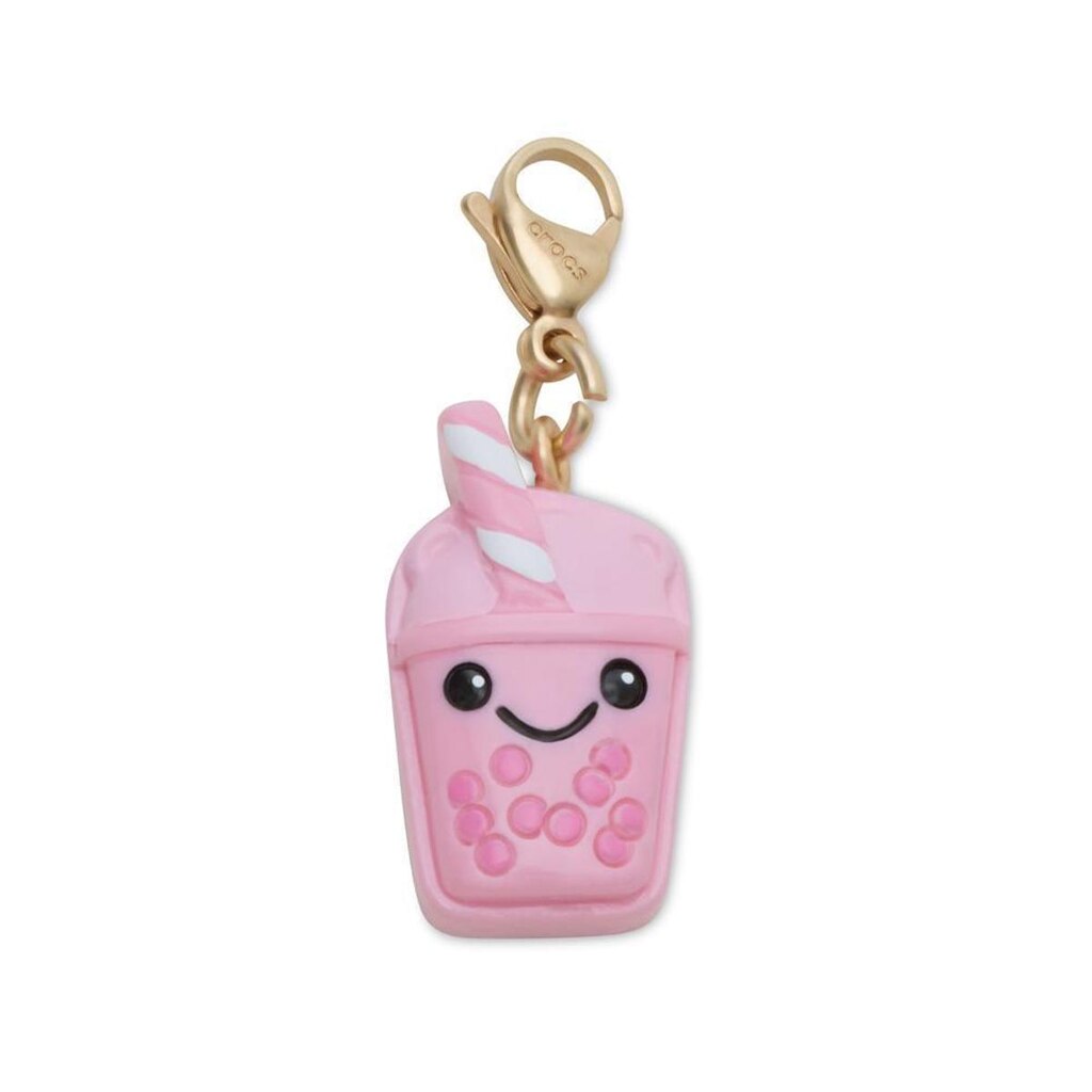 Jibbitz™ Pingente Bebida Rosa Fofo Único