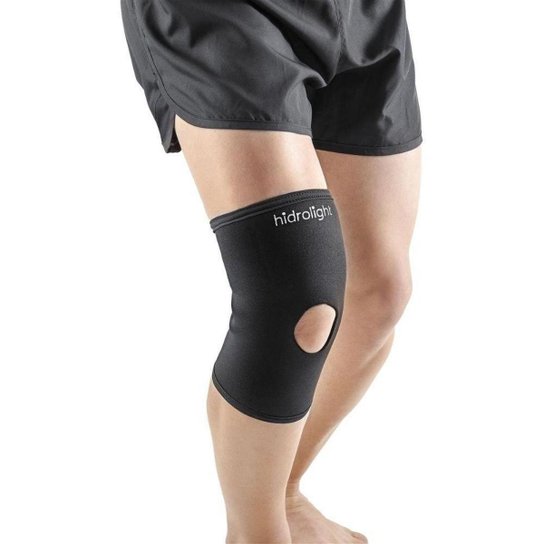 Joelheira com Orifício Hidrolight - OR64 Cor:Preto;Tamanho:P - Preto Menor preço em Joelheira com Orifício Hidrolight - OR64 Cor:Preto;Tamanho:P - Preto