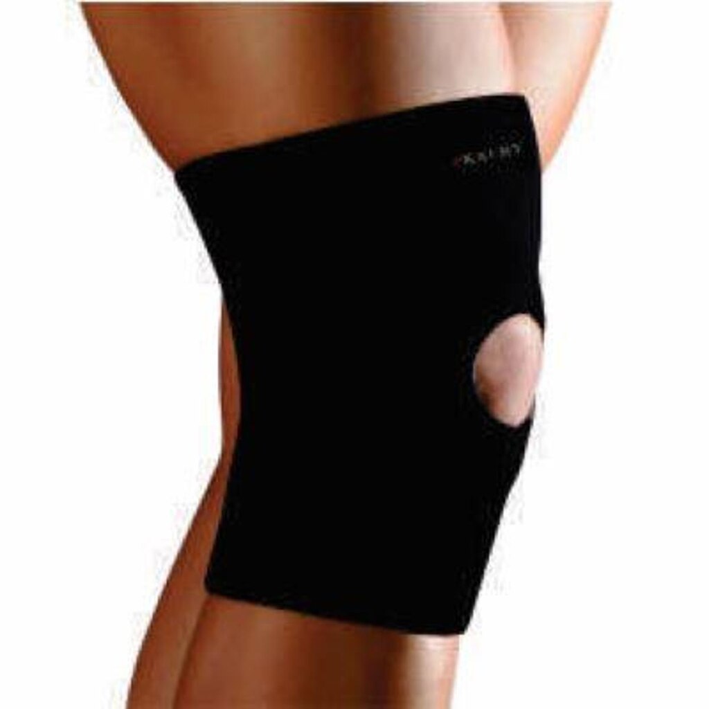 Joelheira Com Rótula e Orifício Neoprene Par Kaemy