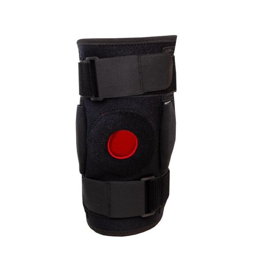 Joelheira Com Tala Yangfit Articulada Neoprene Dobradiça Metálica - Preto Menor preço em Joelheira Com Tala Yangfit Articulada Neoprene Dobradiça Metálica - Preto