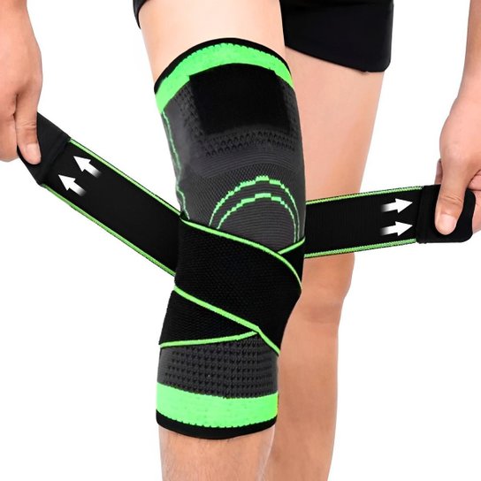 Joelheira Ortopédica Ajustável Articulada de Compressão E Proteção Patelar Tensor Joelho Fitness - Verde é ruim? Joelheira Ortopédica Ajustável Articulada de Compressão E Proteção Patelar Tensor Joelho Fitness - Verde é boa?