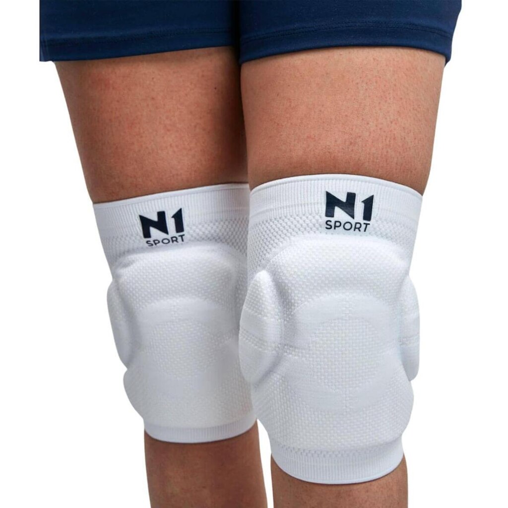 Joelheira para Vôlei Spry N1 Sport Branco