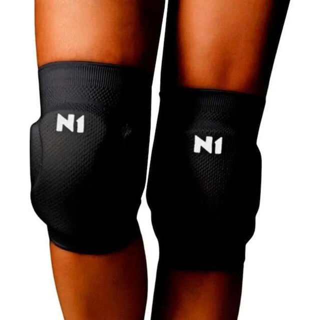 Joelheira para Vôlei Spry N1 Sport Preto - Preto | Netshoes