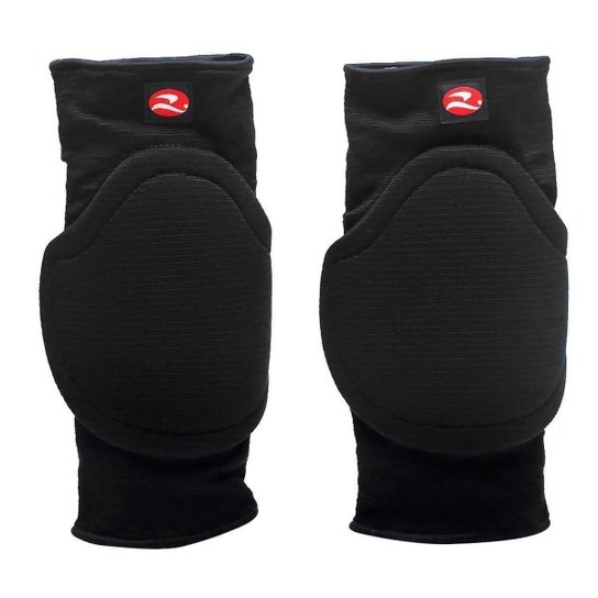 Joelheira Vôlei Realtex Seleção Profissional - Preto Menor preço em Joelheira Vôlei Realtex Seleção Profissional - Preto