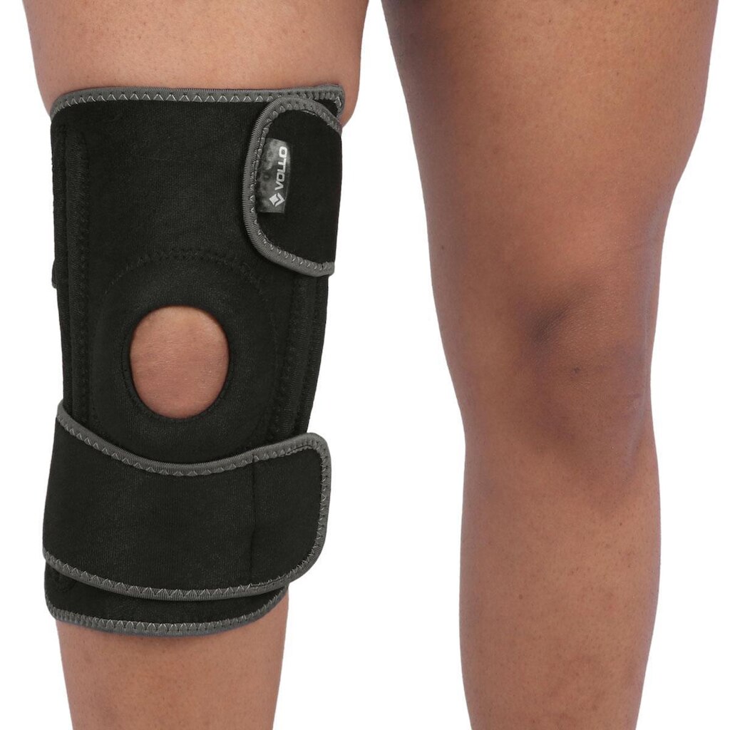 Joelheira Vollo Neoprene Ajustável Preta