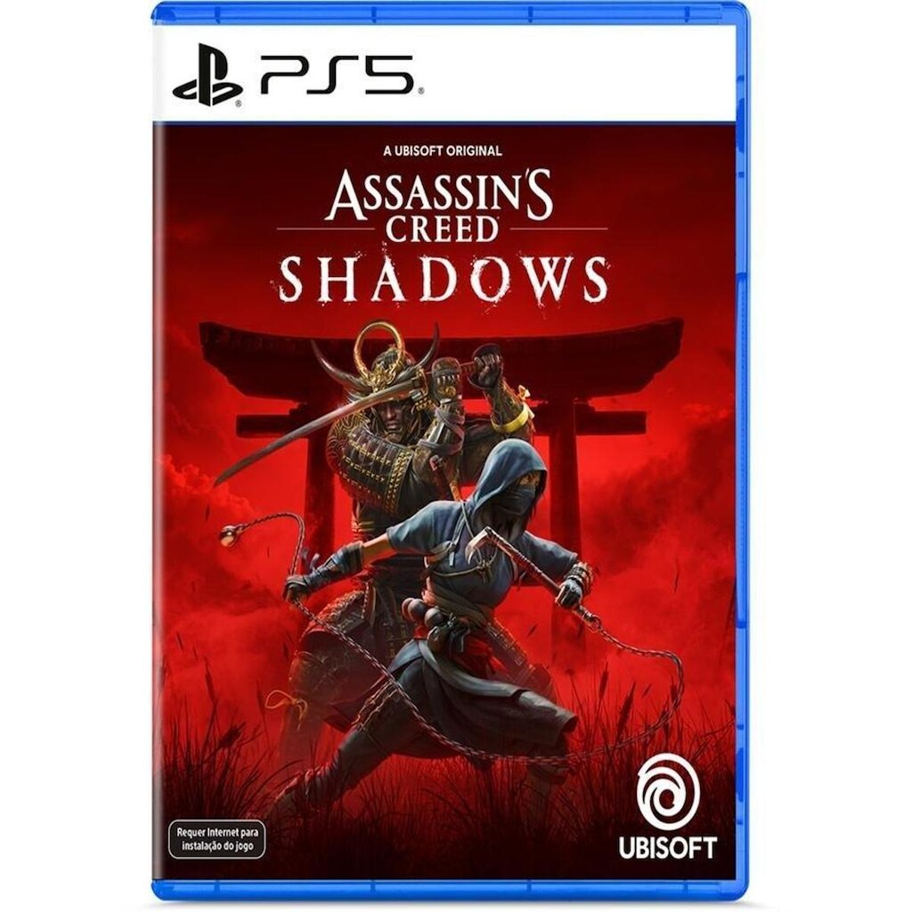 Jogo Assassin's Creed Shadows, PS5 - UB000078PS5