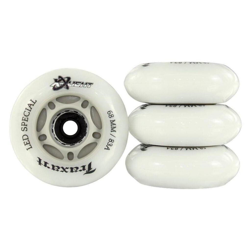Jogo de Rodas Traxart LED X-Light 68mm/83A FA-461