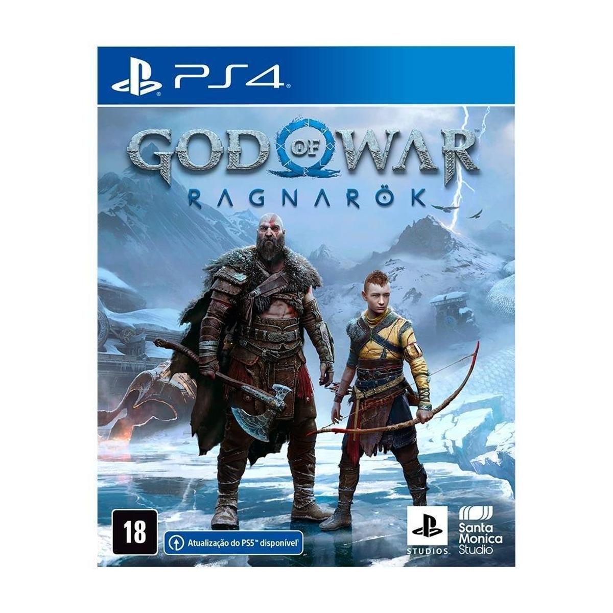 Jogo God of War Ragnarök, Edição Standard, PS4 - Azul | Netshoes