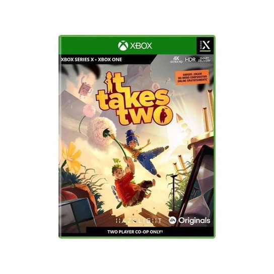 Jogo It Takes Two - Xbox One e Xbox Series X - N/A Menor preço em Jogo It Takes Two - Xbox One e Xbox Series X - N/A
