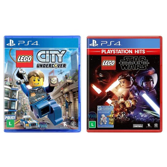 Jogo Lego City Undercover + Jogo Lego Star - Incolor