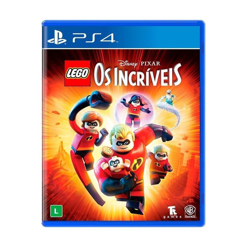 Jogo Lego Disney Pixar: Os Incríveis PS4