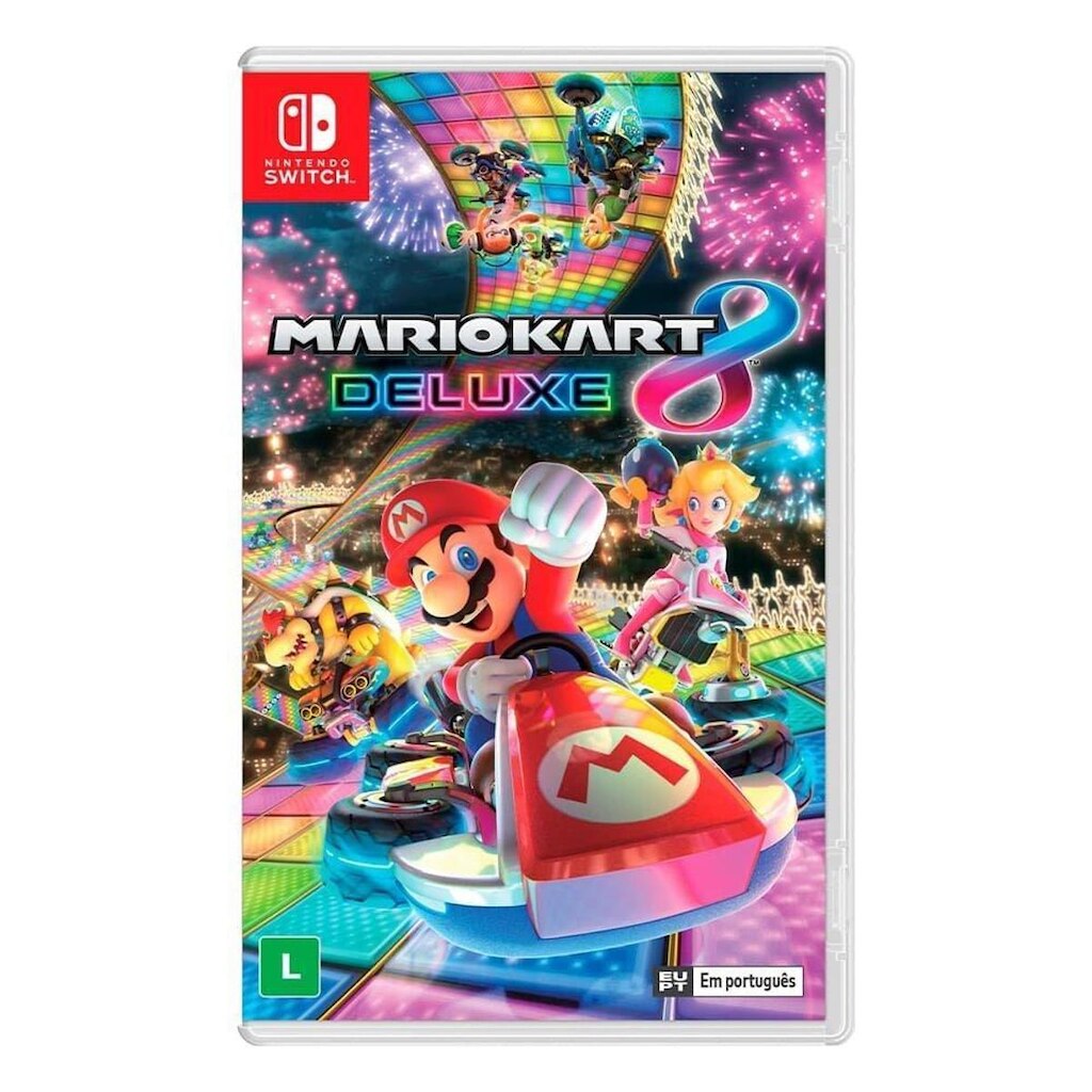 Jogo Mario Kart 8 Deluxe, Nintendo Switch - HBCPAABPA
