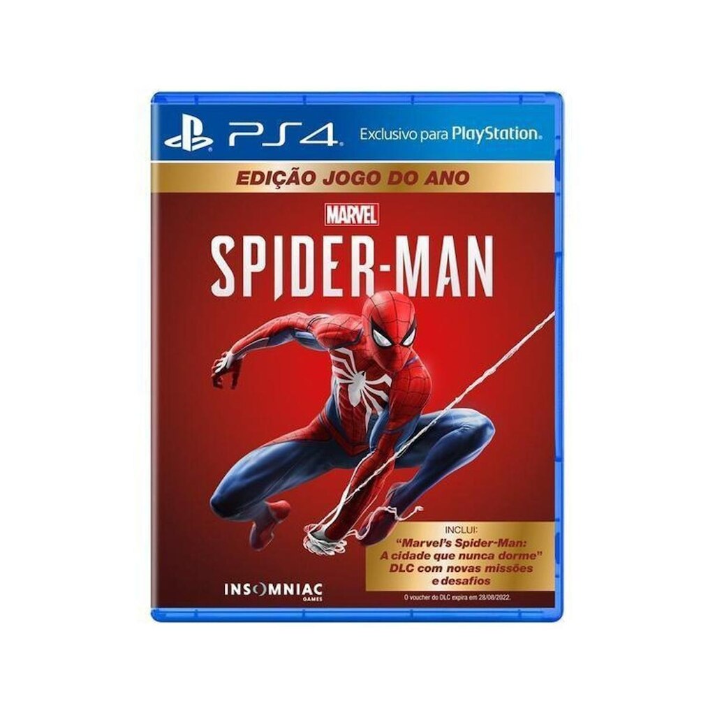 Jogo Marvels Spider-Man GOTY Edition para PS4